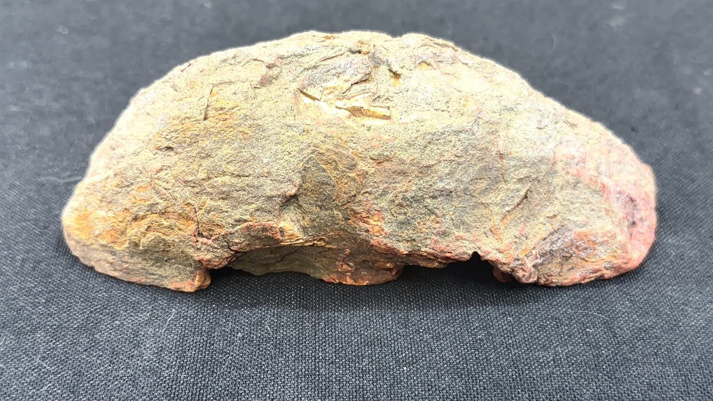 Brecciated Kentucky Agate with Forest Fire Red