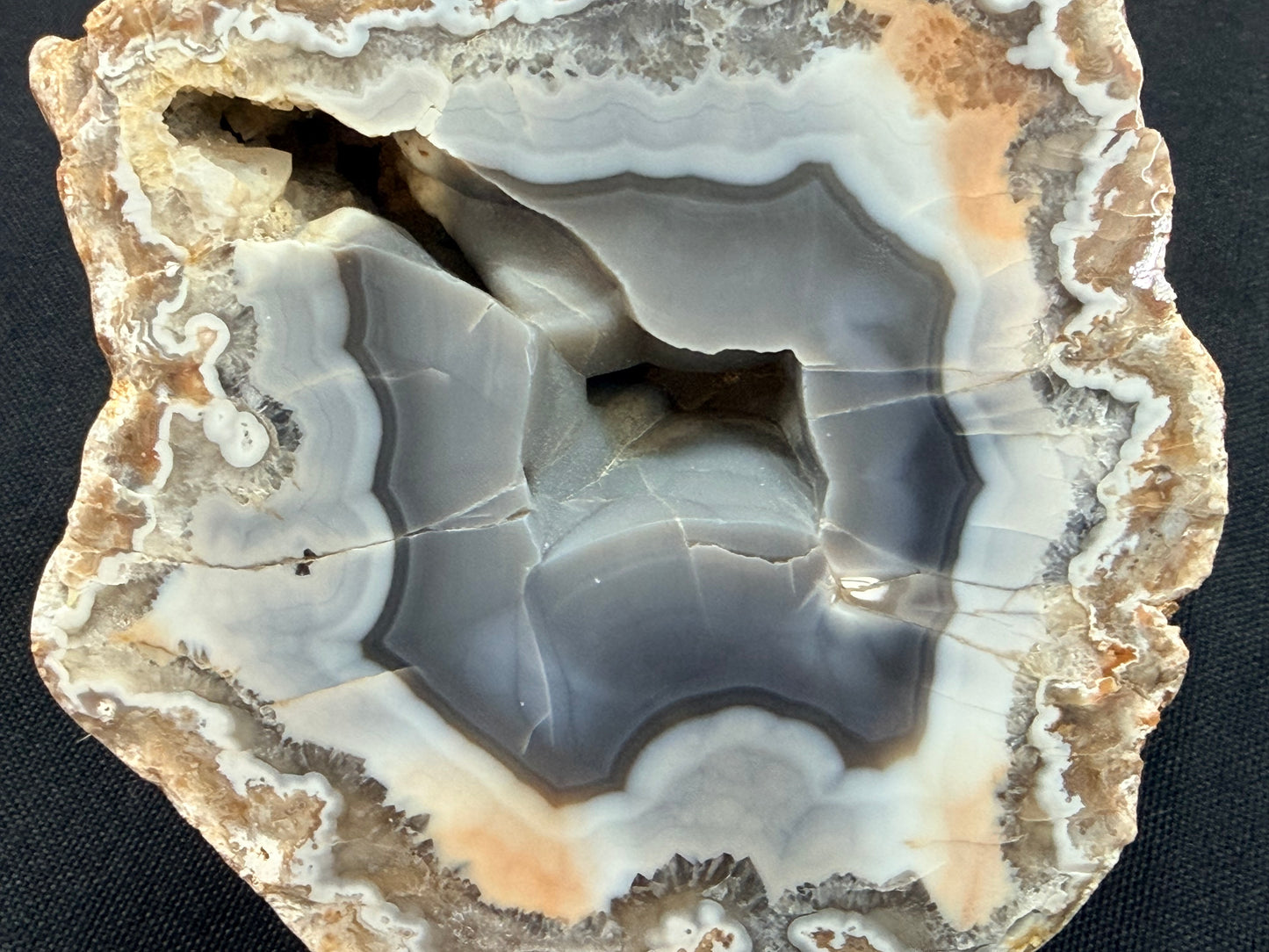 Botryoidal Belly and Blue Gray Ky Agate