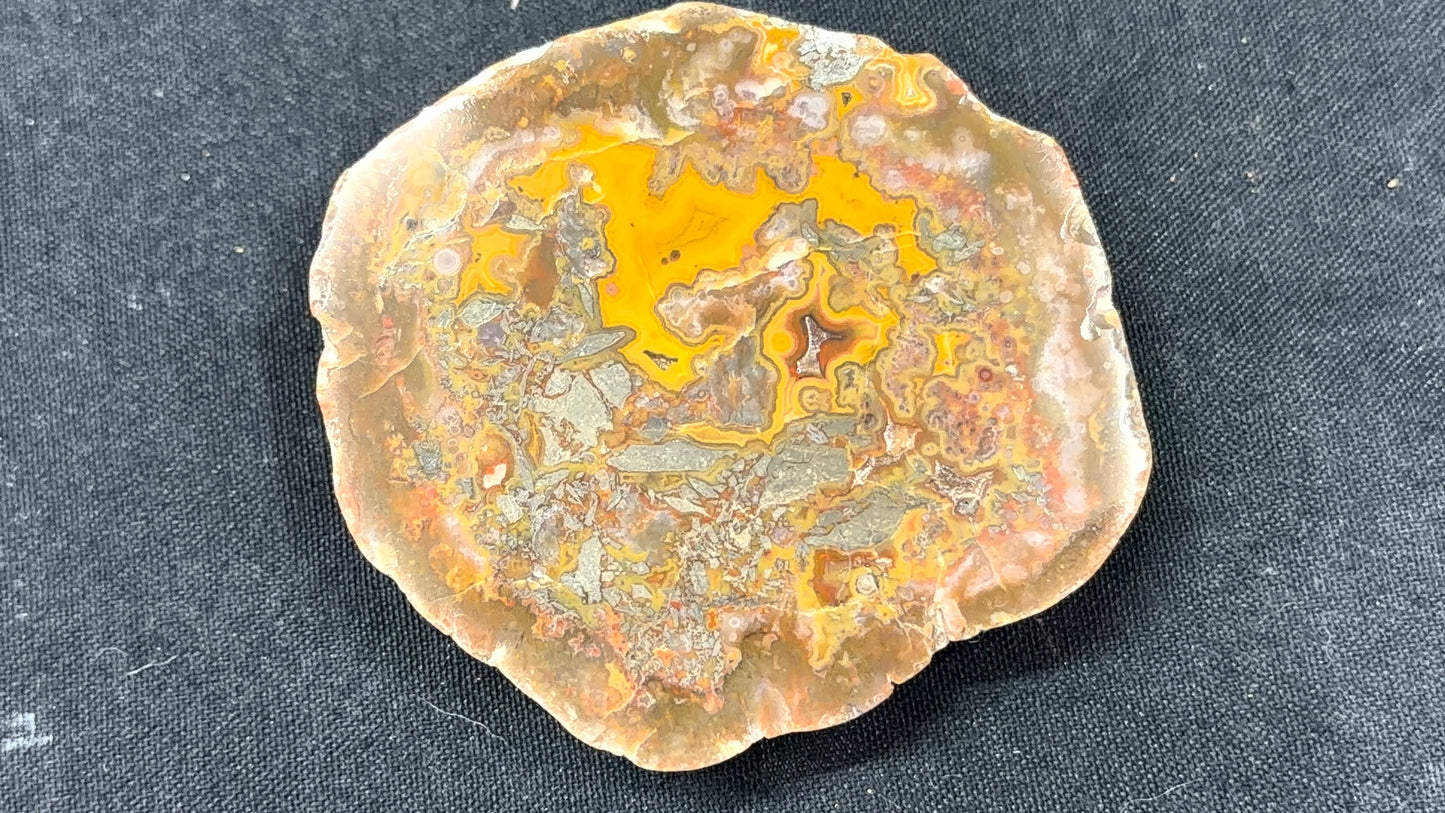 Yellow Kentucky Agate and Glauconite