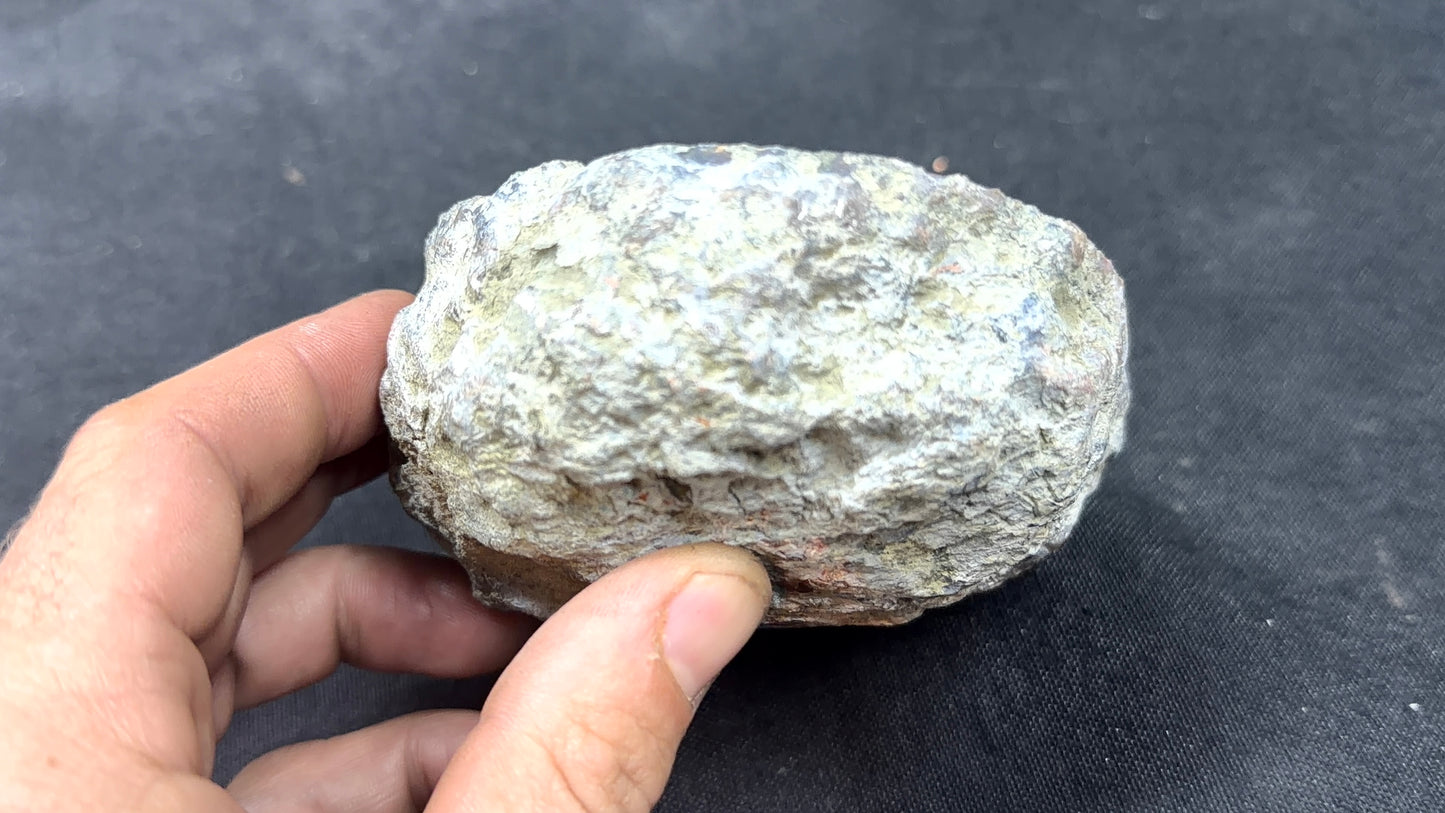 Black and Calcite Kentucky Agate