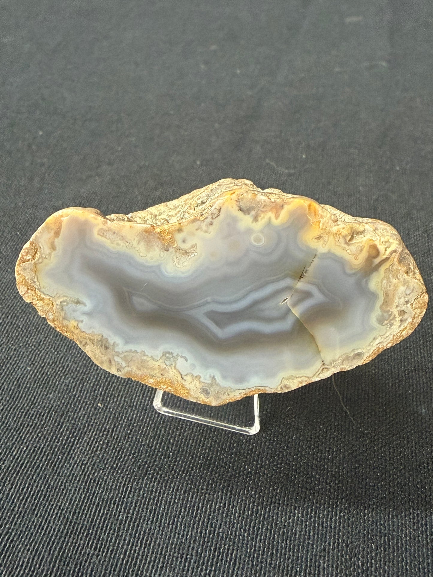 “Blues baby” Kentucky agate