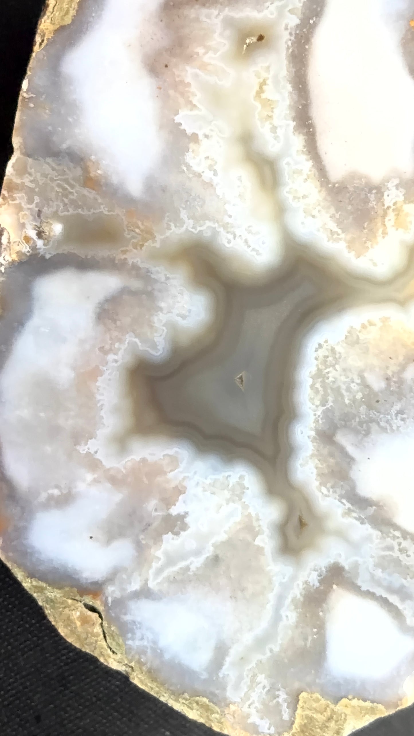 Gray Banded Moss Kentucky Agate