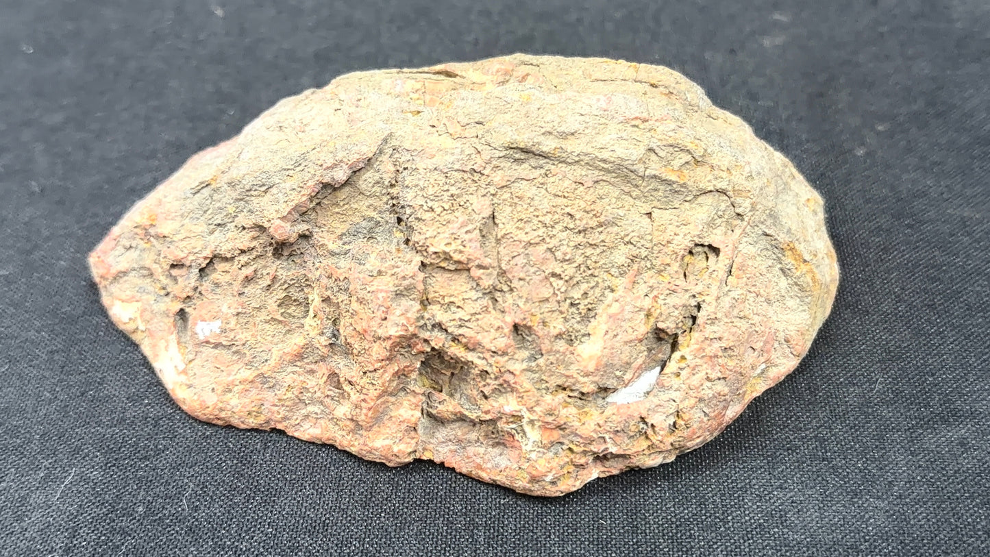 Brecciated Kentucky Agate with Forest Fire Red