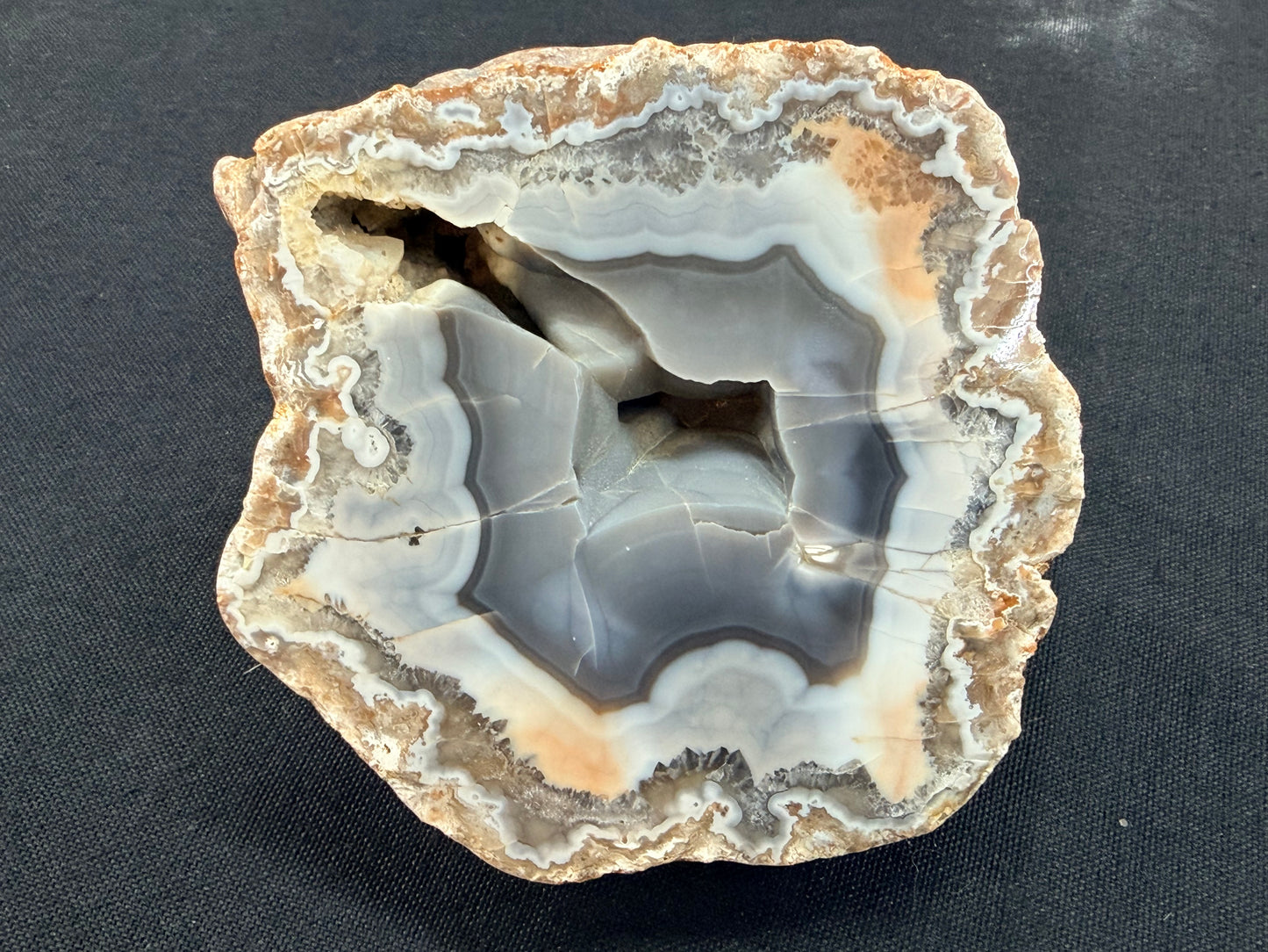 Botryoidal Belly and Blue Gray Ky Agate