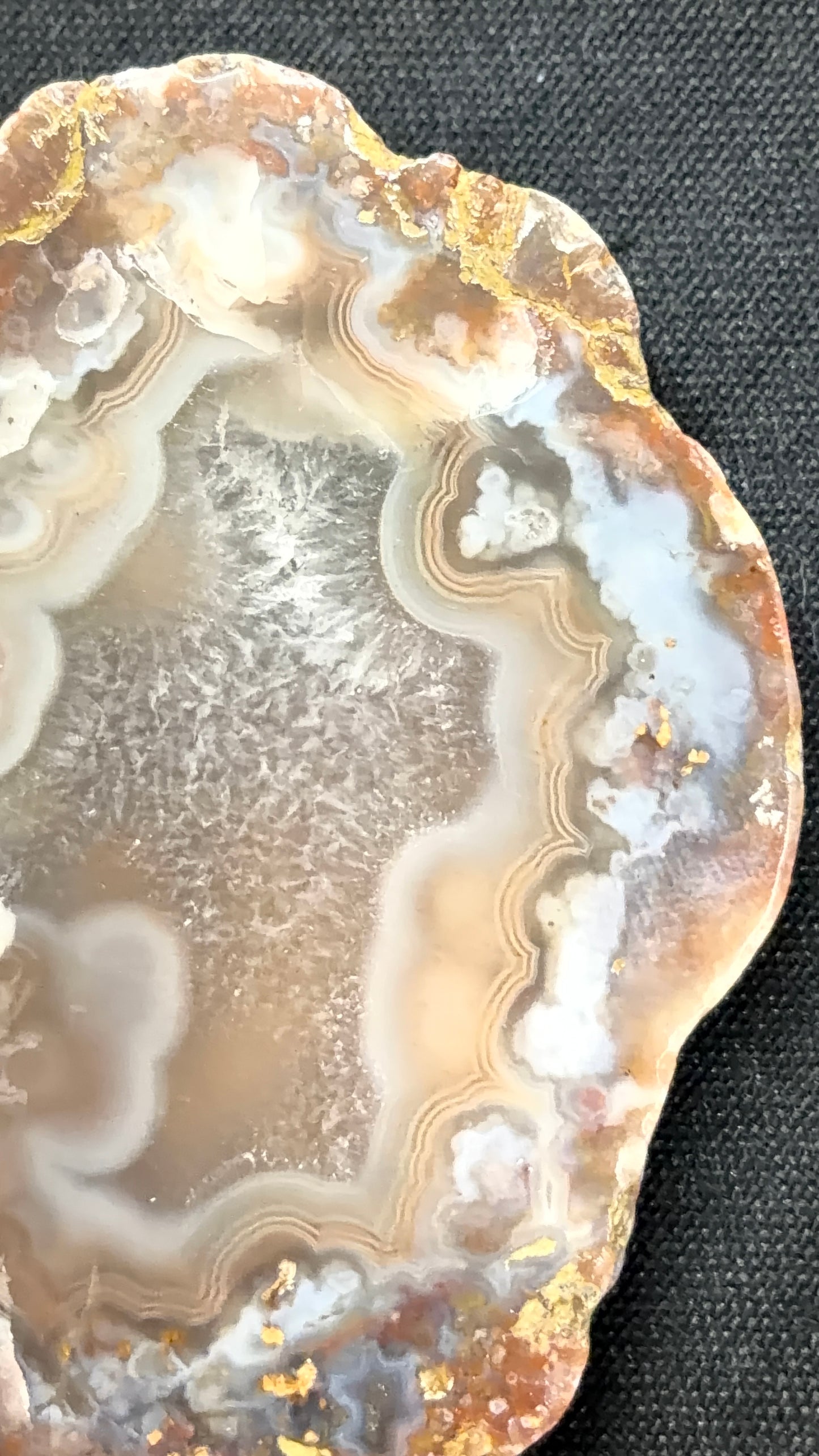 Pink and Gray Kentucky Agate