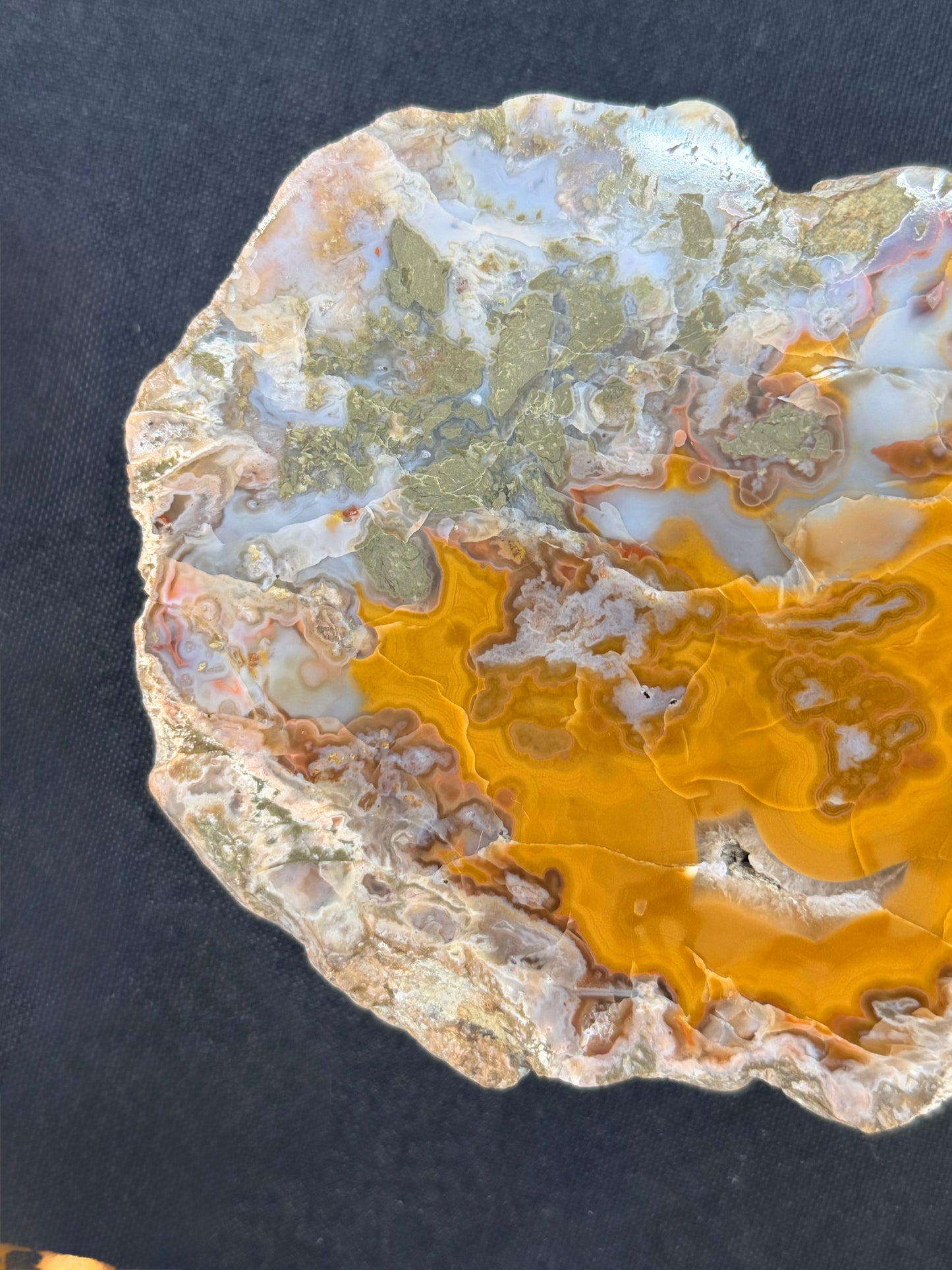 Yellow Banded Kentucky Agate