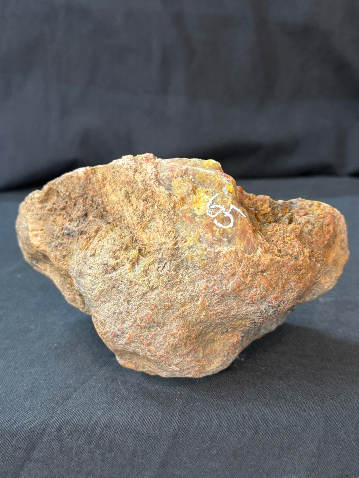 “Bands and Moss” KY Agate