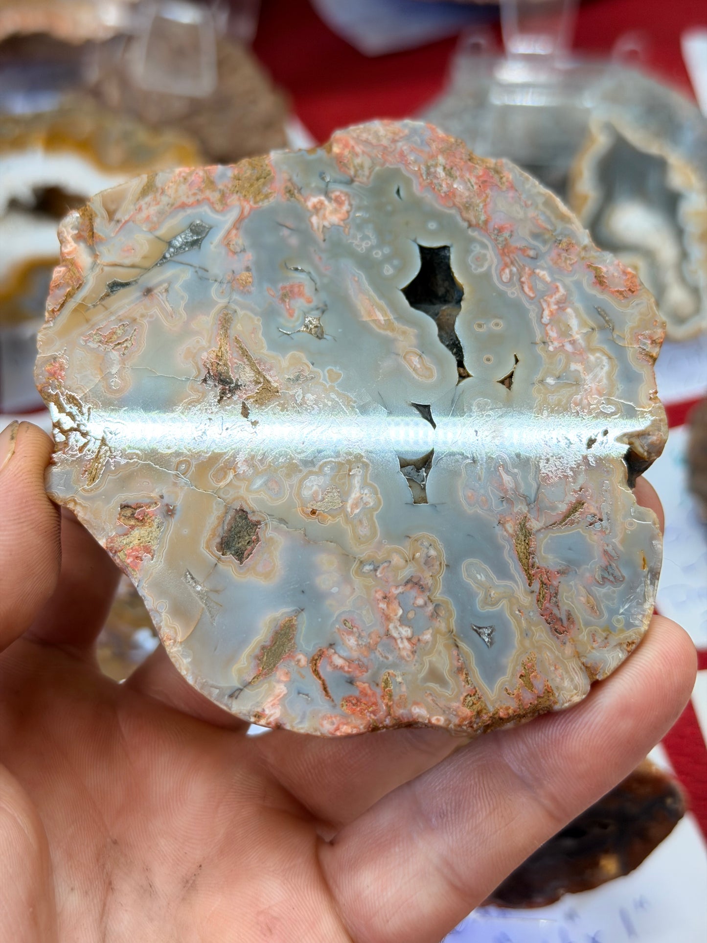 Collapsed spring Ky Agate