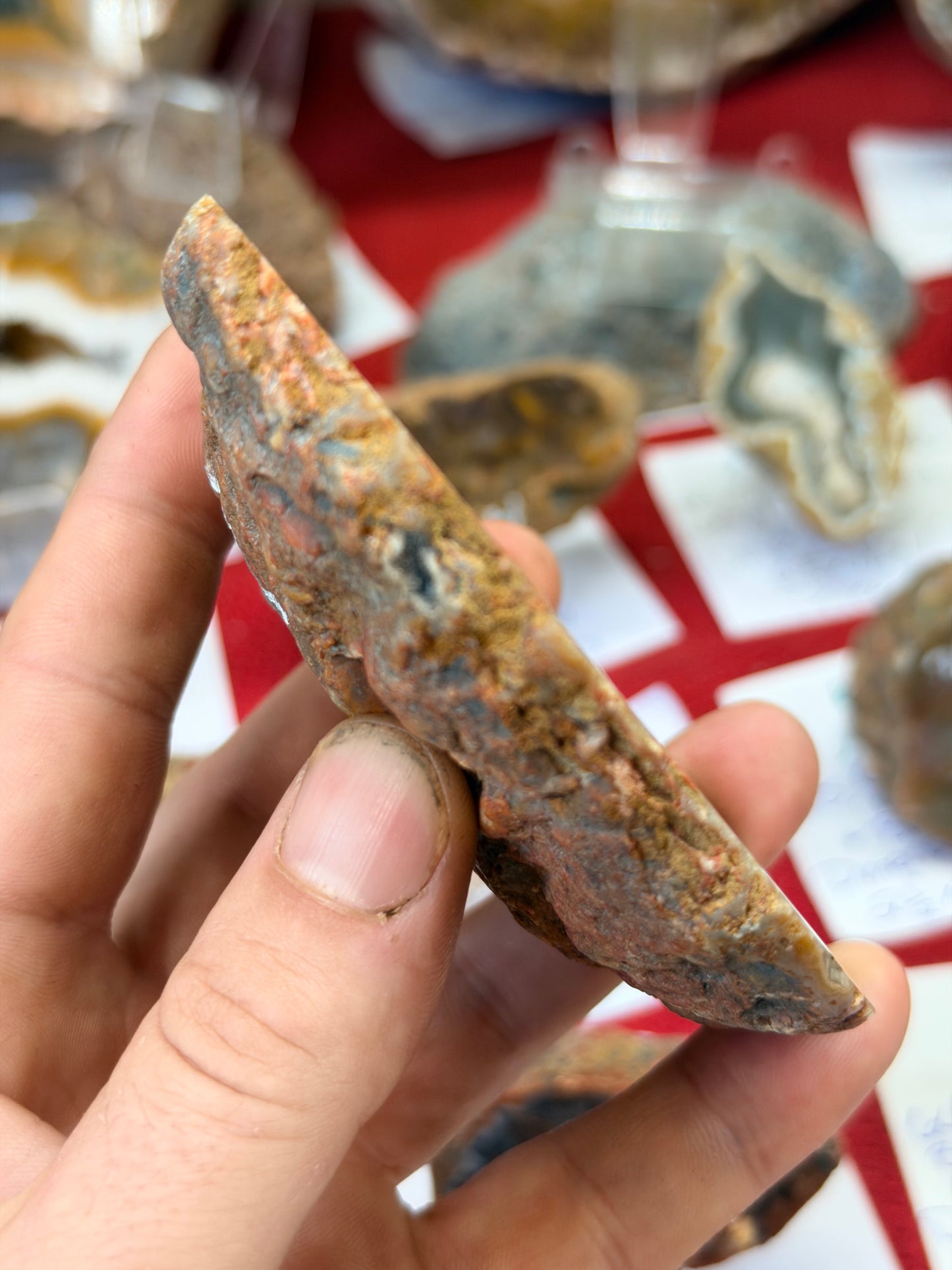 Collapsed spring Ky Agate