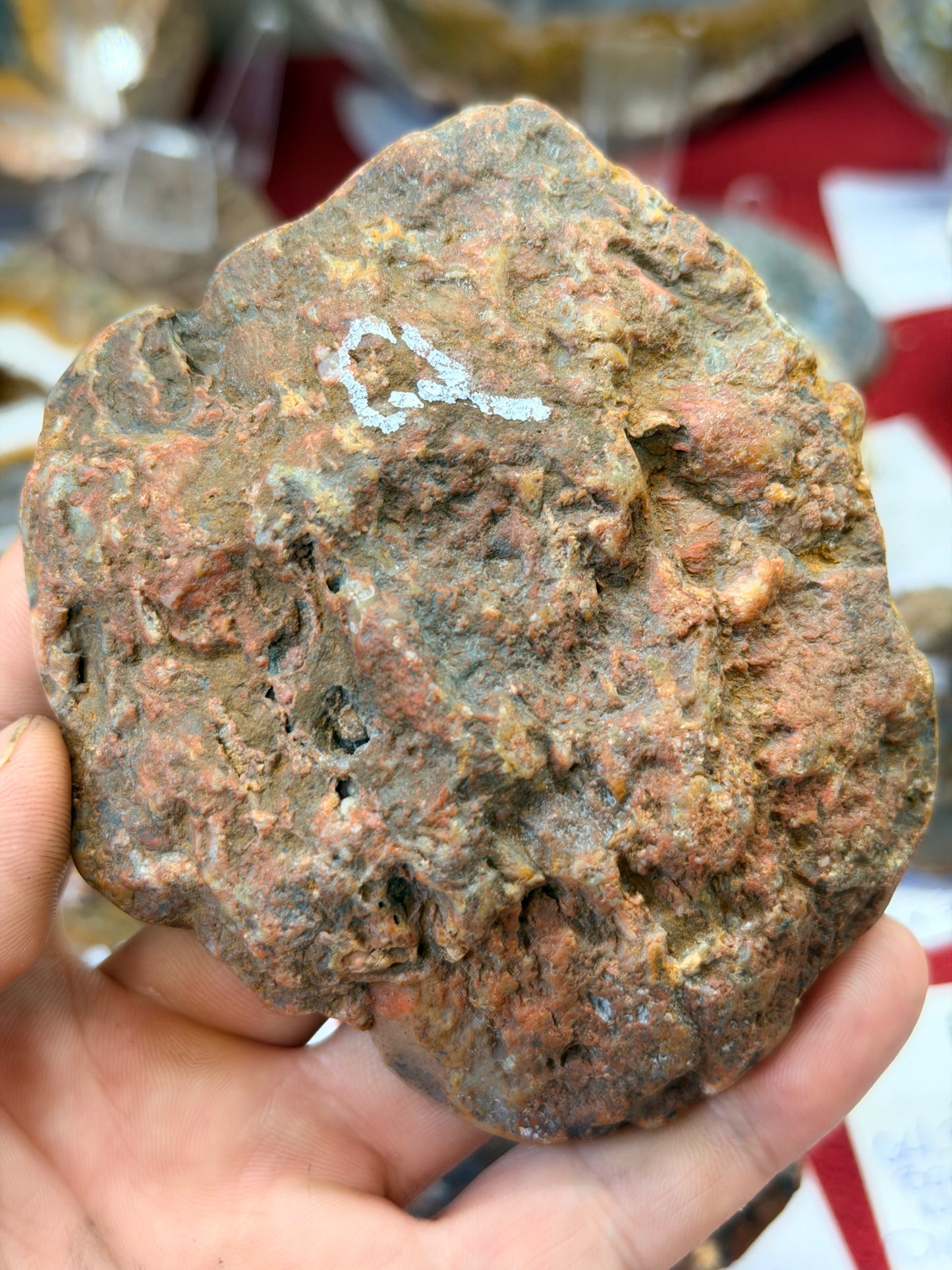 Collapsed spring Ky Agate
