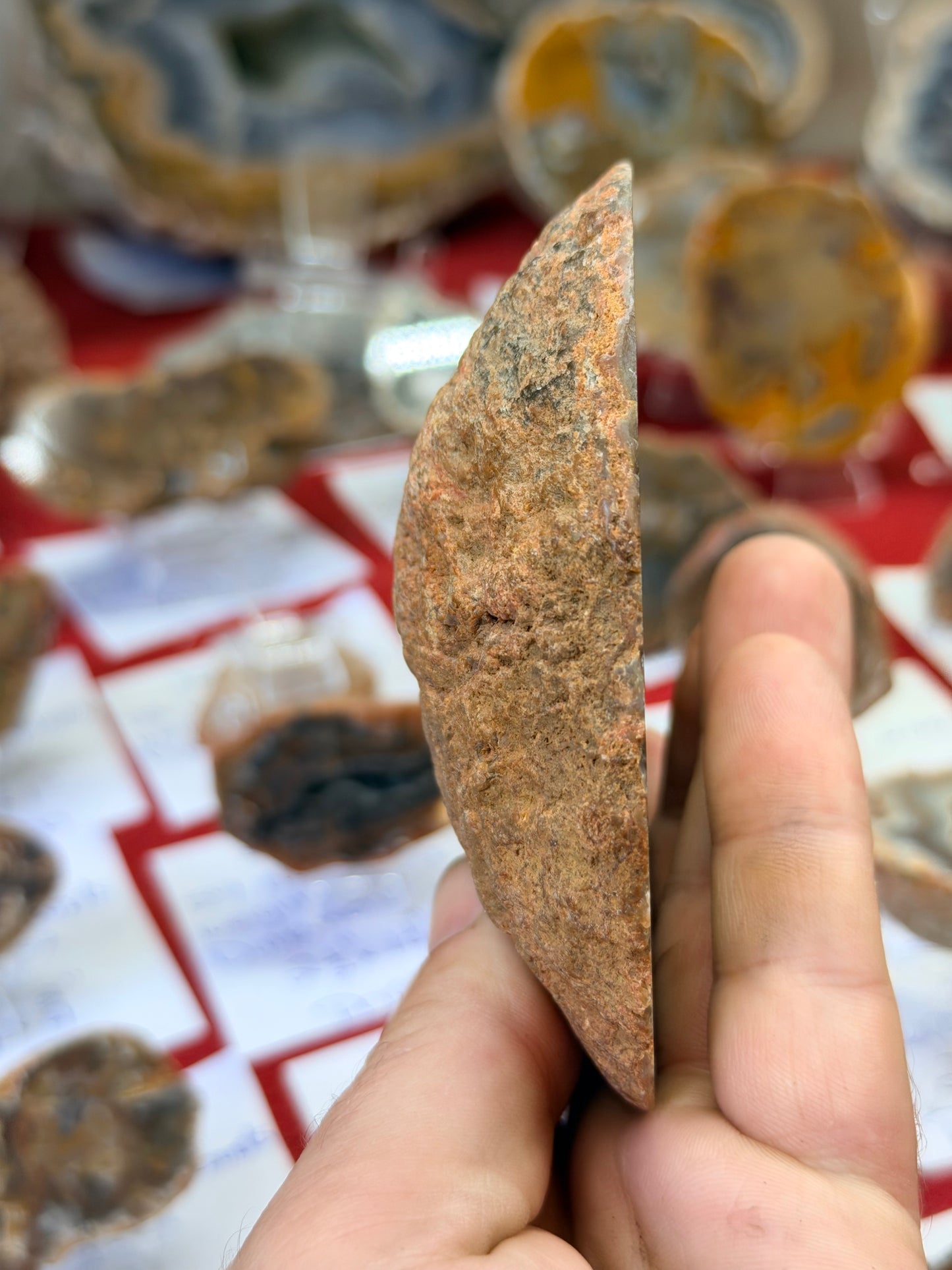 Bands and floaters Ky agate