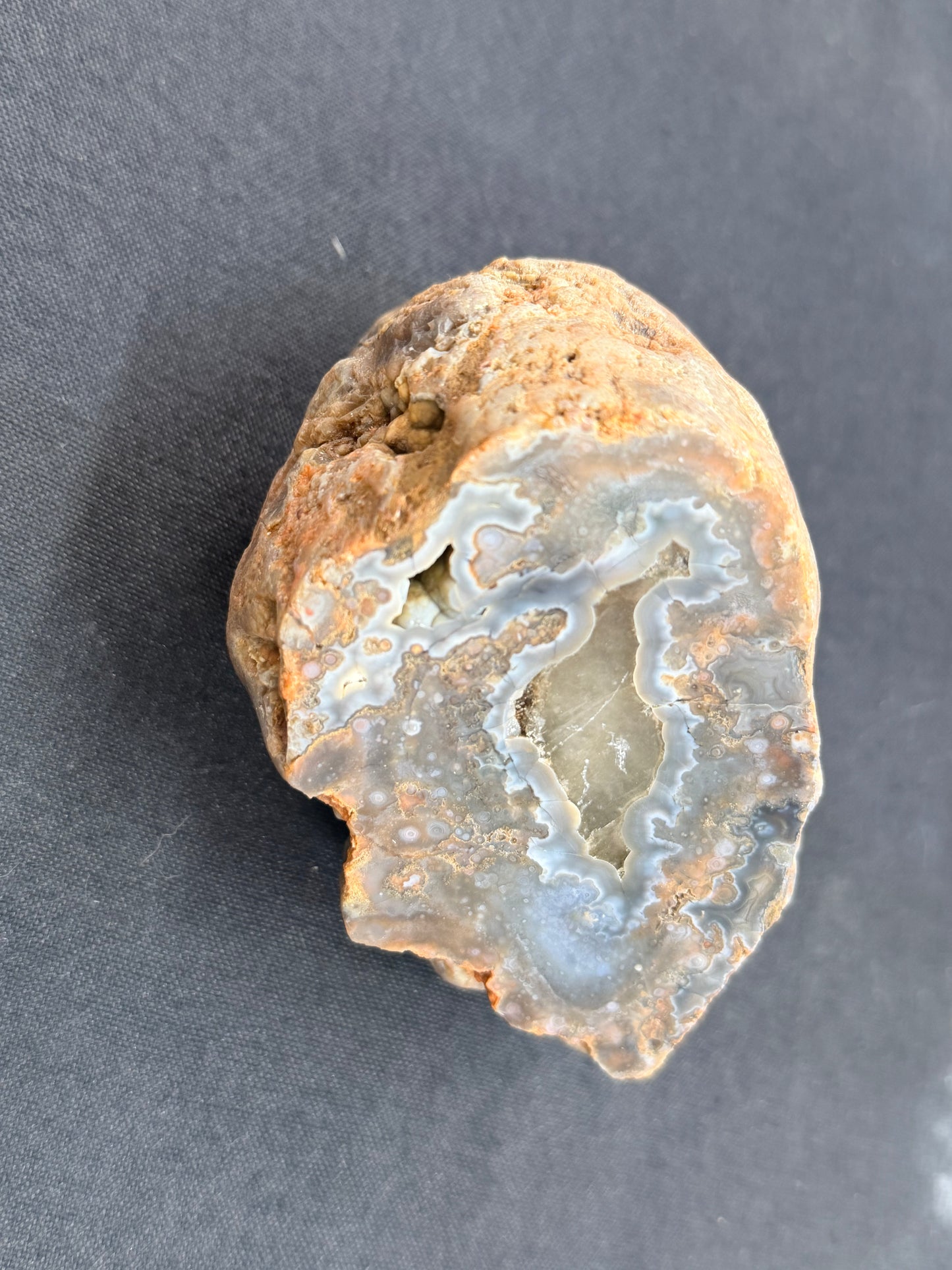 Gray Galaxy Style Kentucky Agate