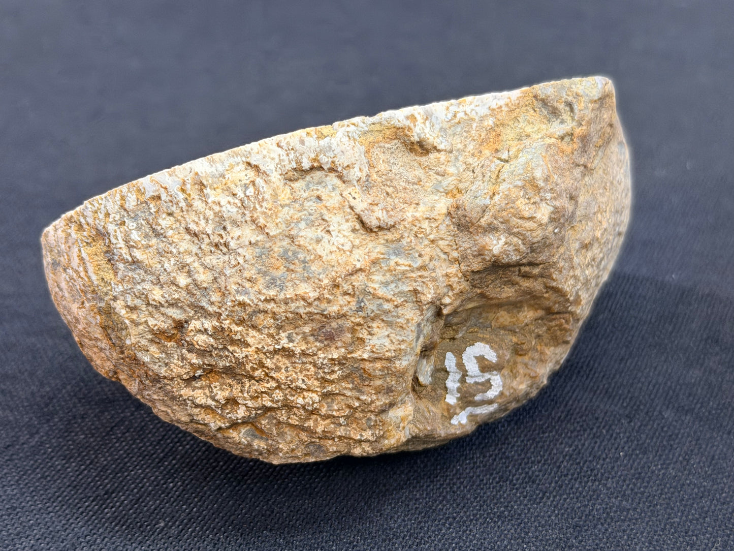 Black and Bluish Kentucky Agate