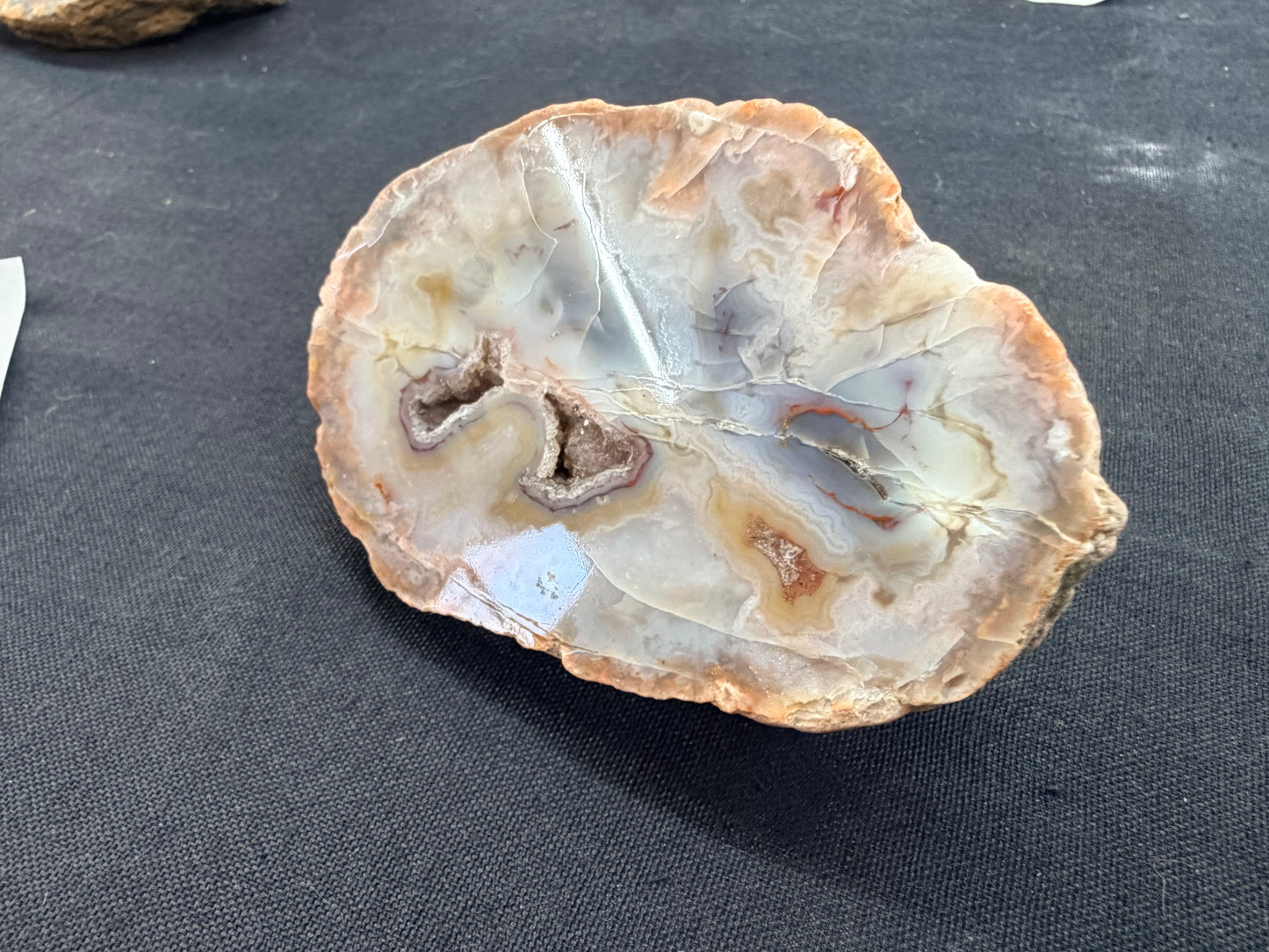 Quartz pockets and Kentucky Agate