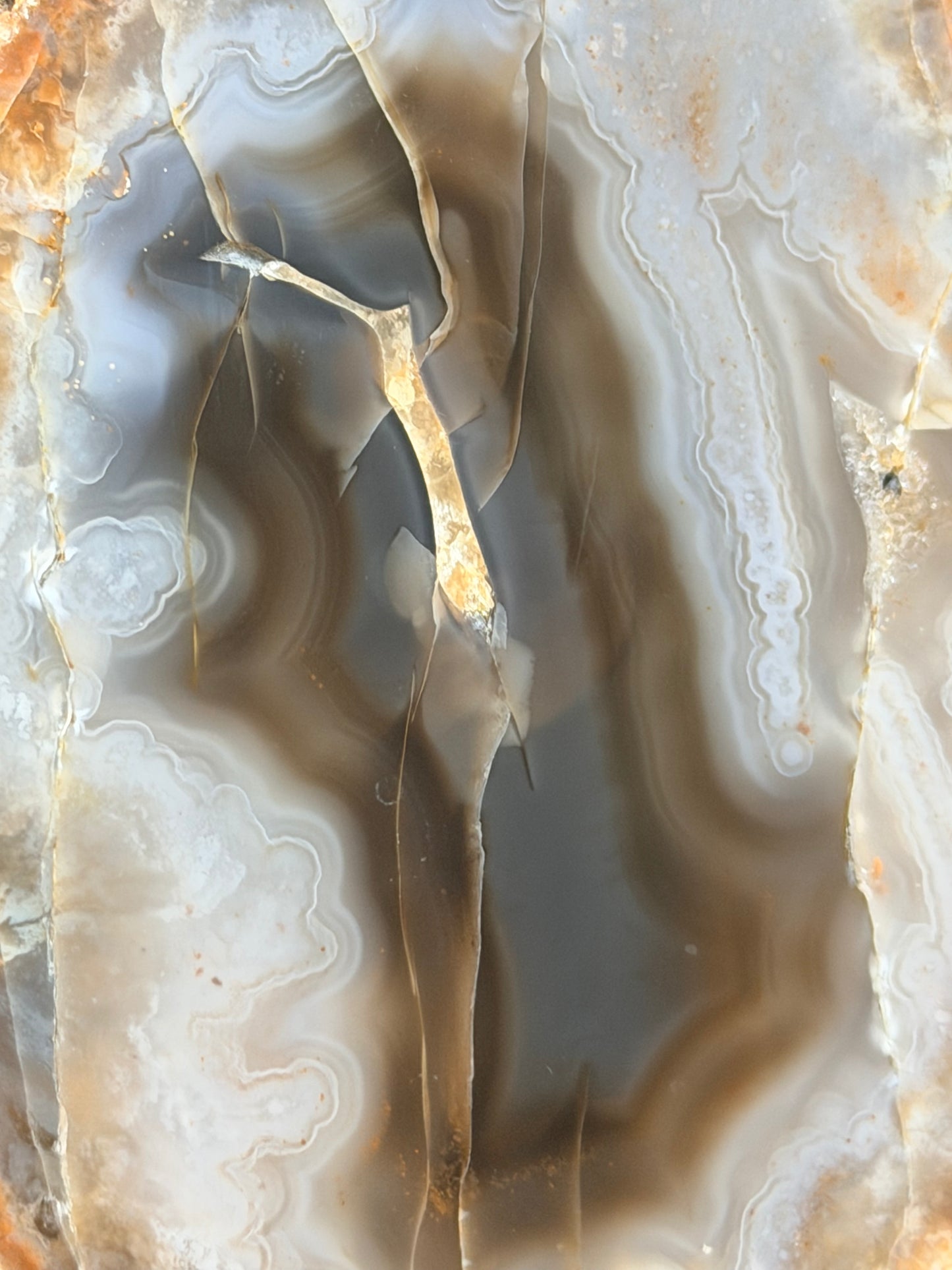 Midnight black Ky Agate