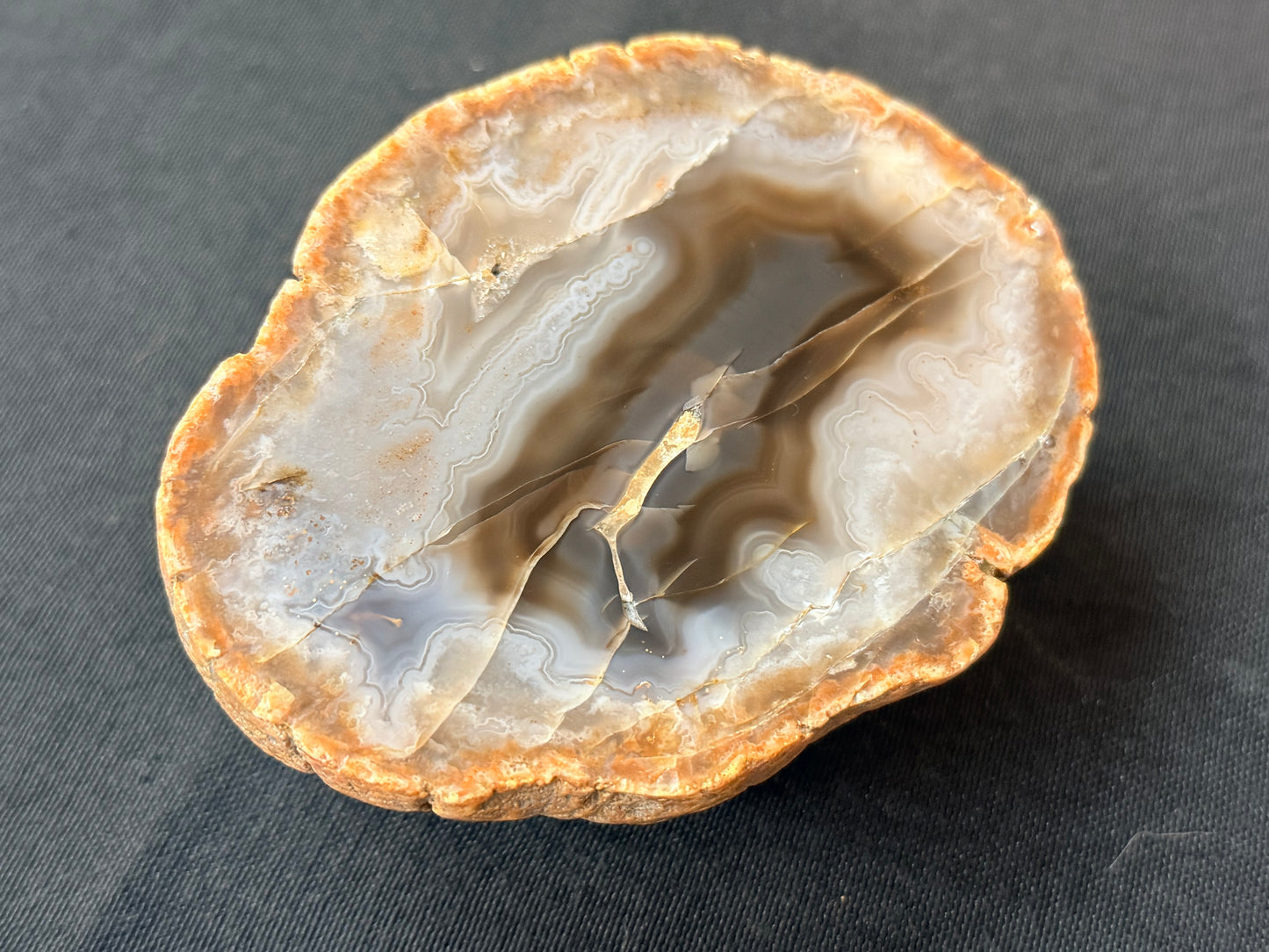 Midnight black Ky Agate