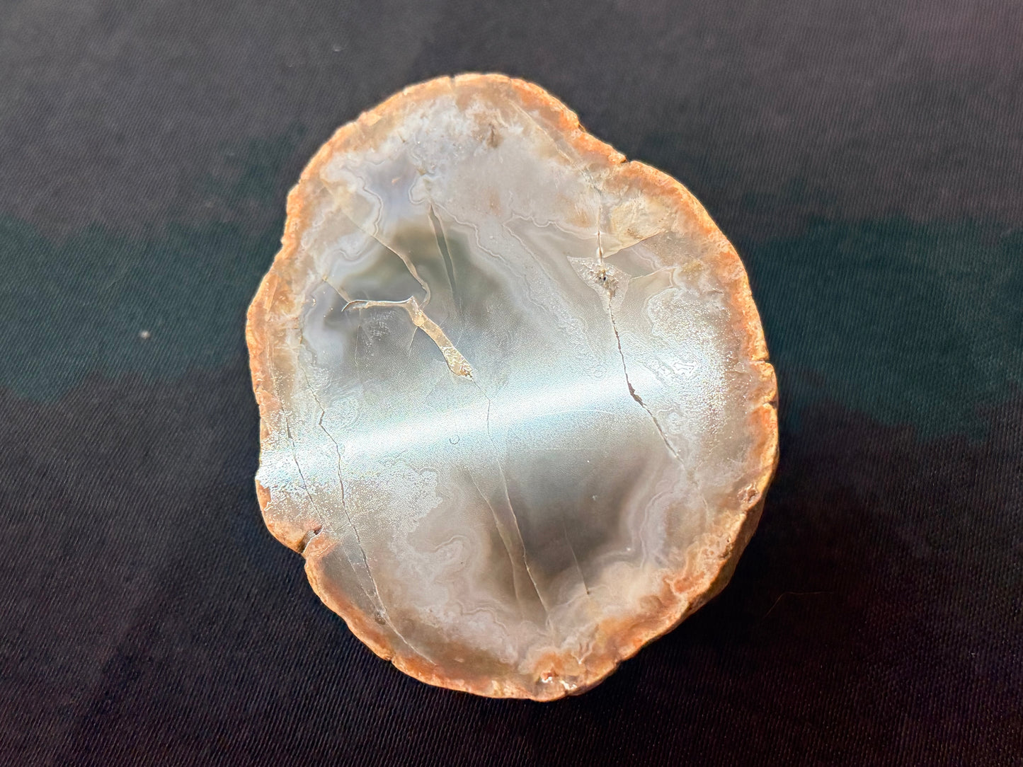 Midnight black Ky Agate