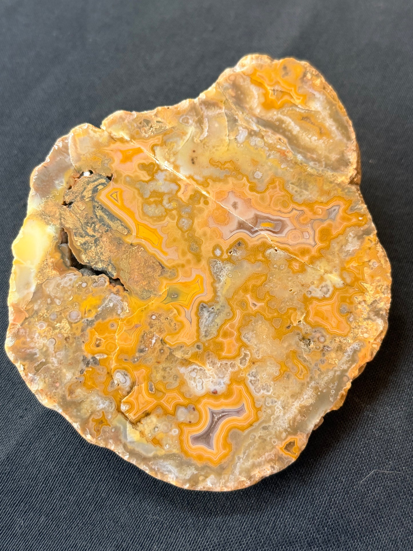 Double nodule Ky Agate