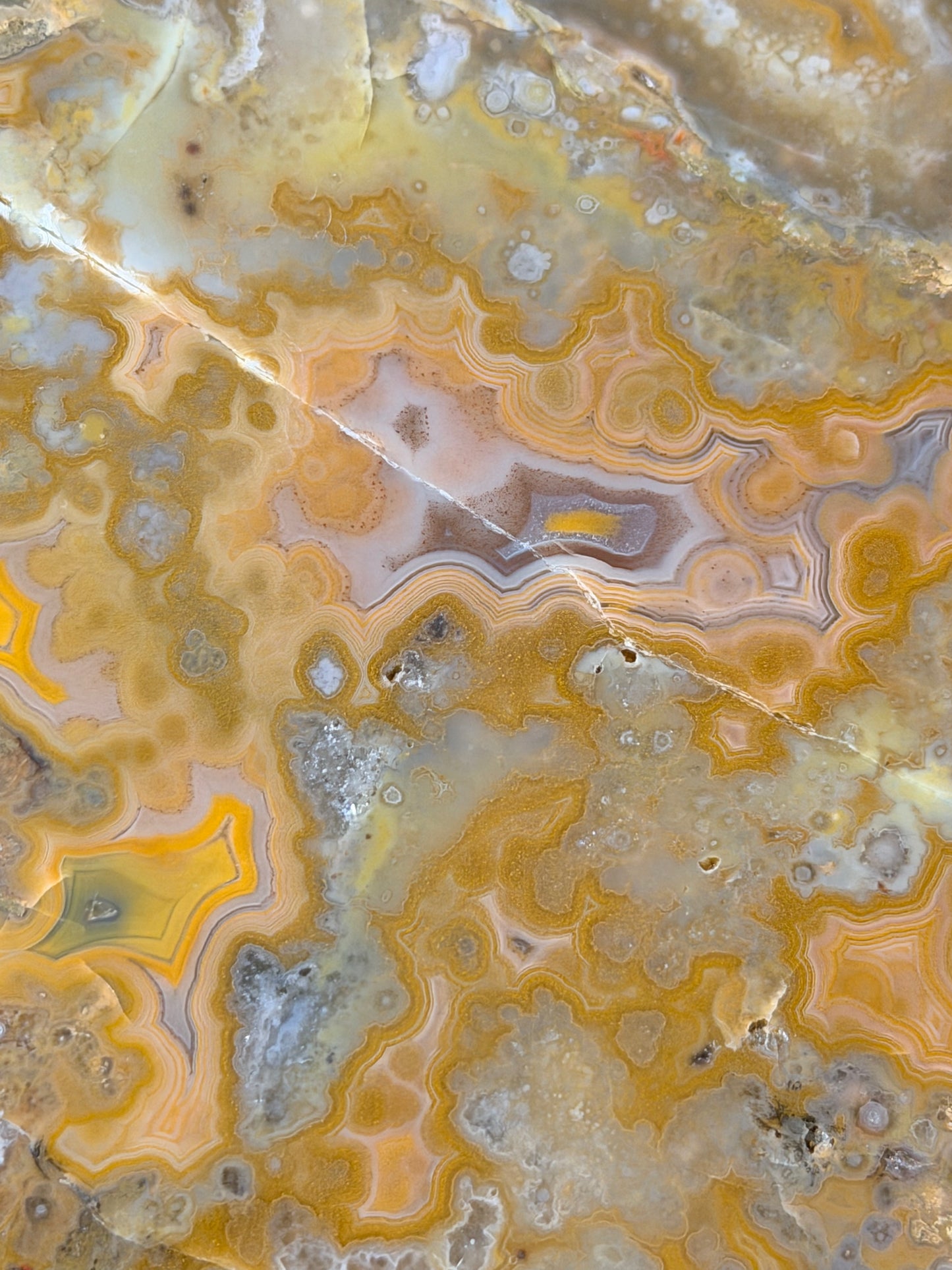 Double nodule Ky Agate