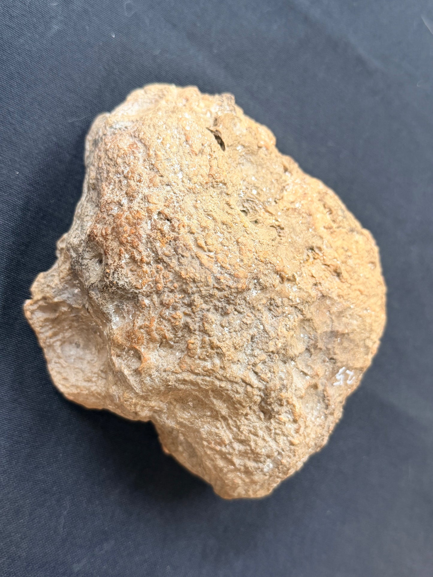 Banded chalcedony and Calcite