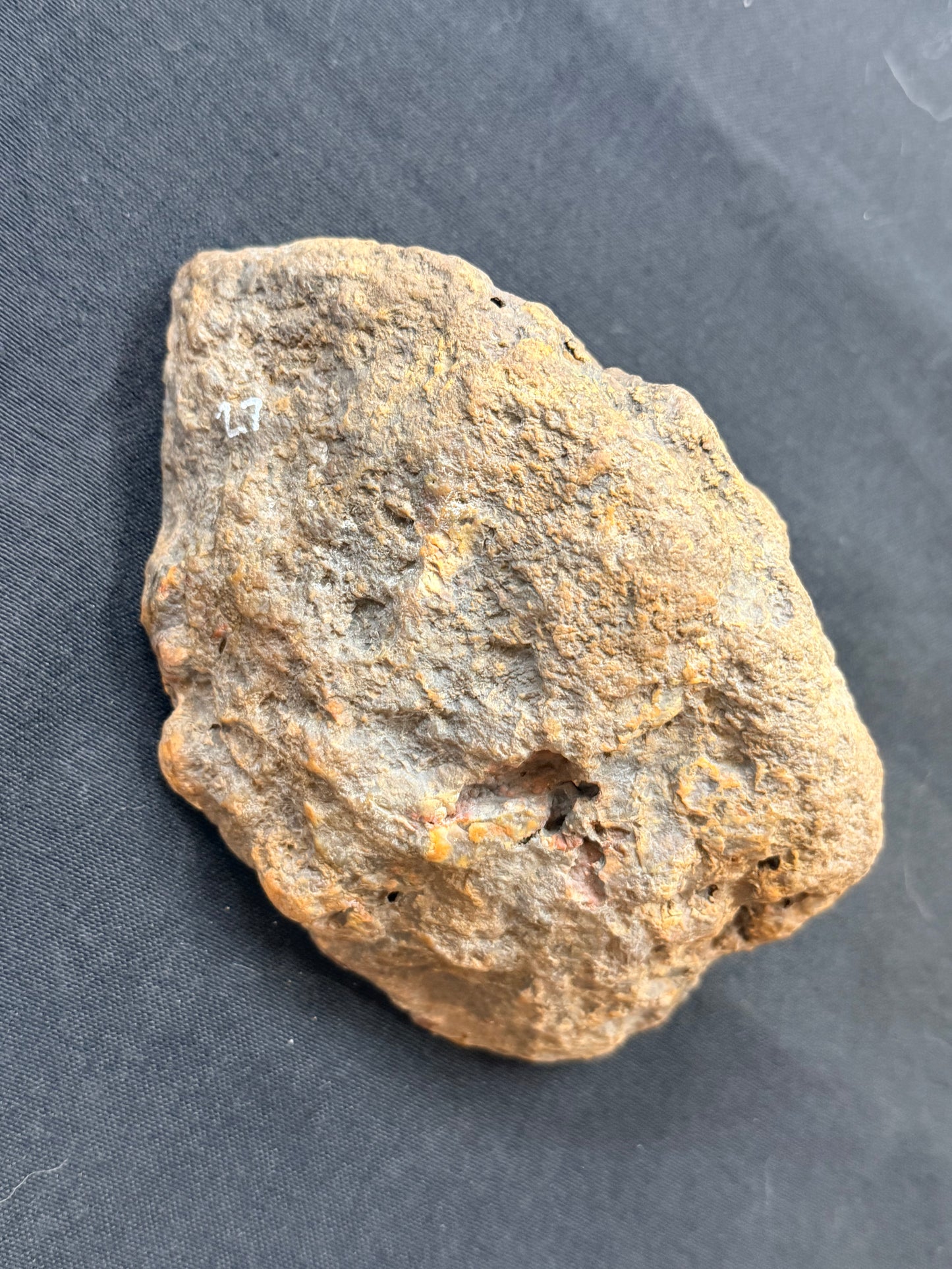 Black and yellow with smoky quartz Ky Agate