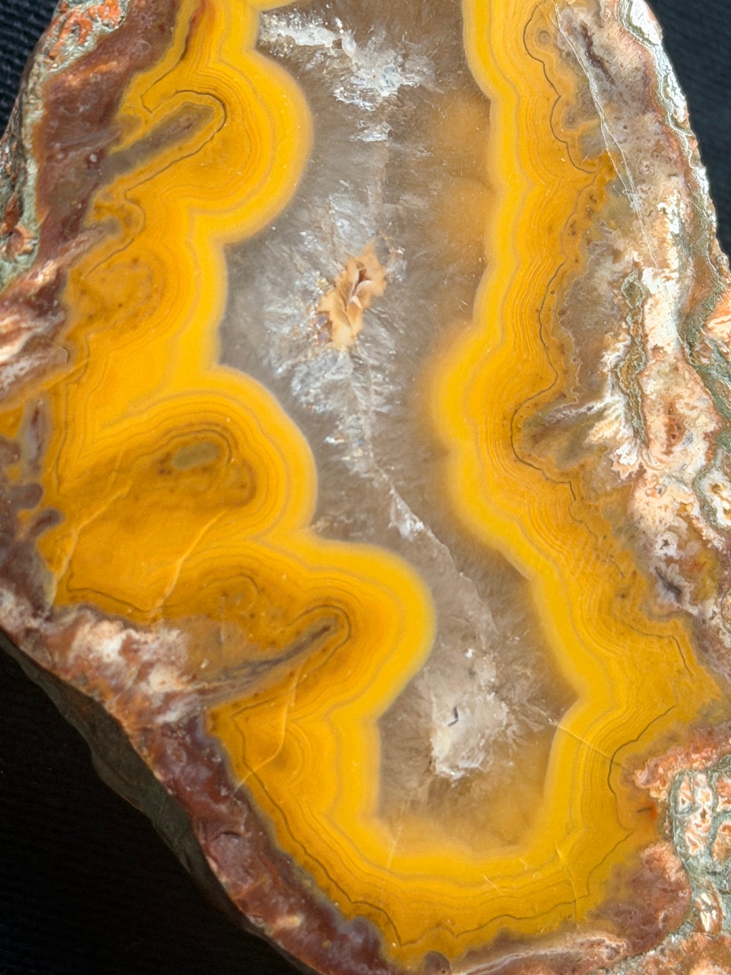 Multi Nodule Yellow Kentucky Agate