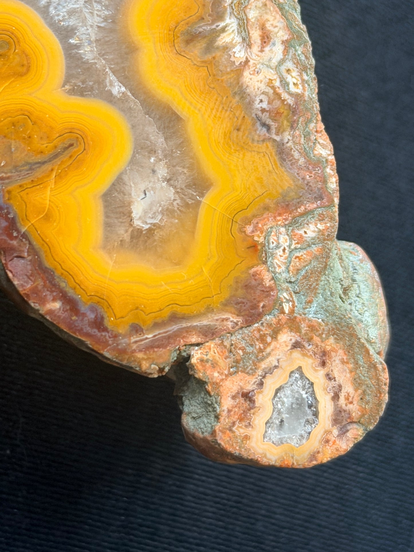 Multi Nodule Yellow Kentucky Agate
