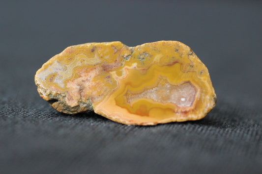 "Yellow Galaxy" KY Agate